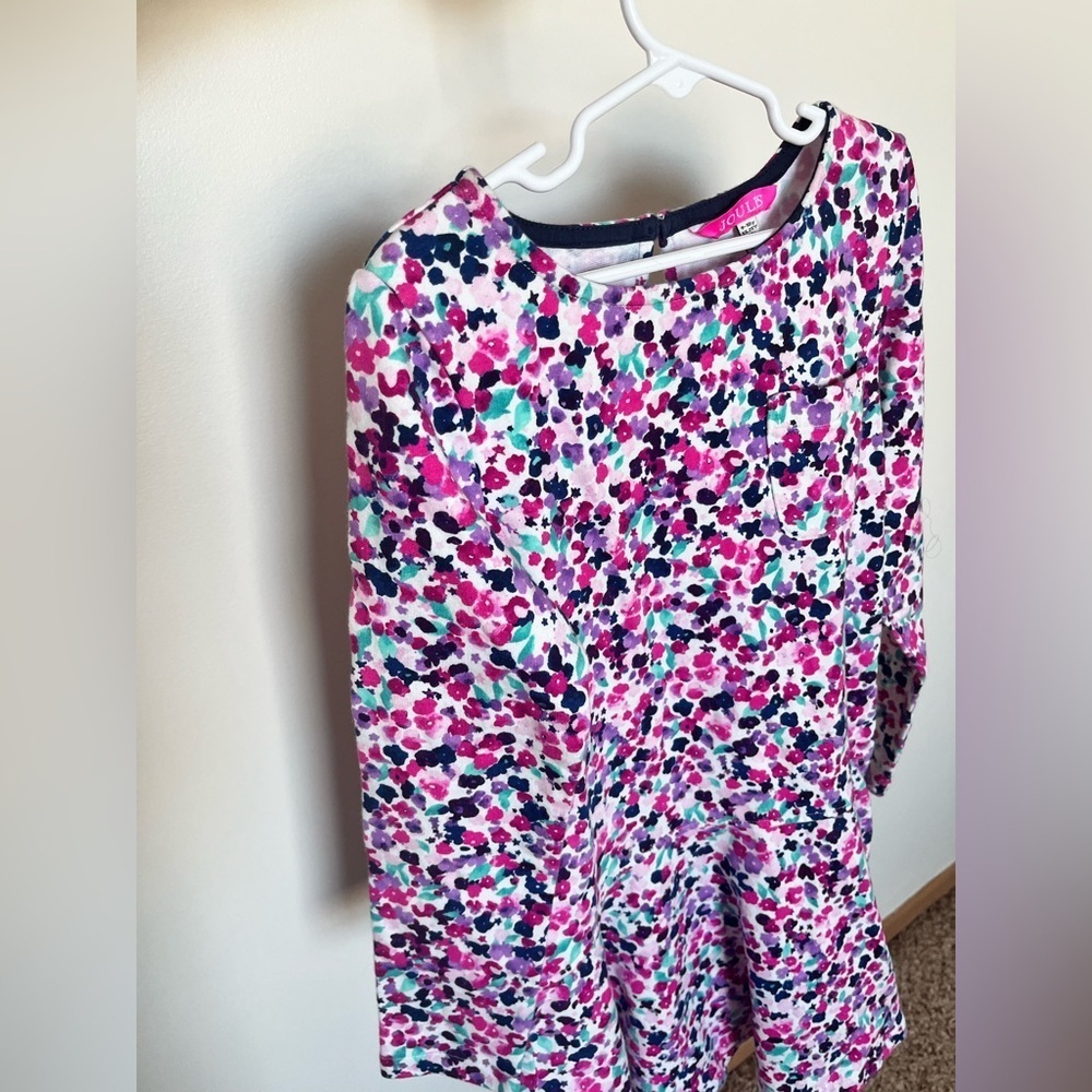 Joules Girls floral dress top - Picture 8 of 12